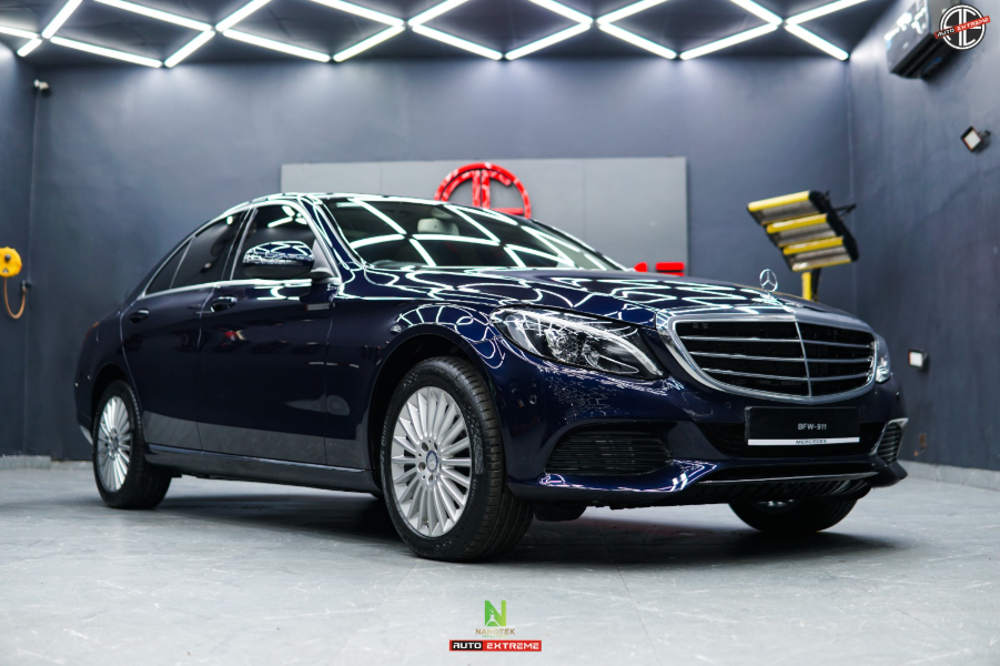 Full-body PPF — Mercedes C-Class